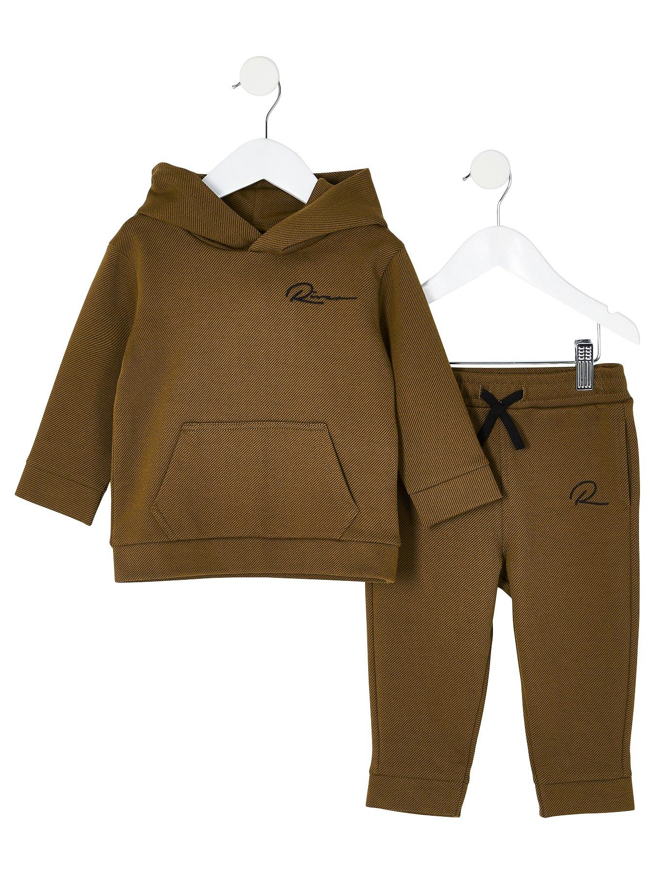 boys brown tracksuit