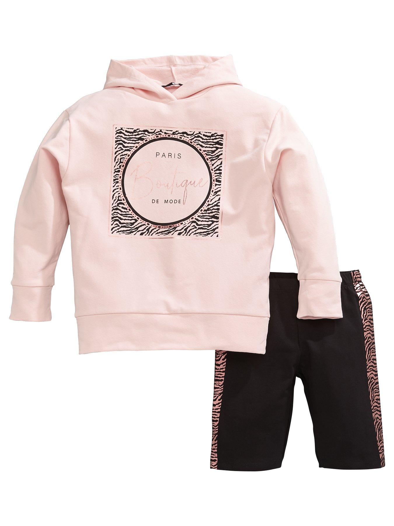 girls longline hoody