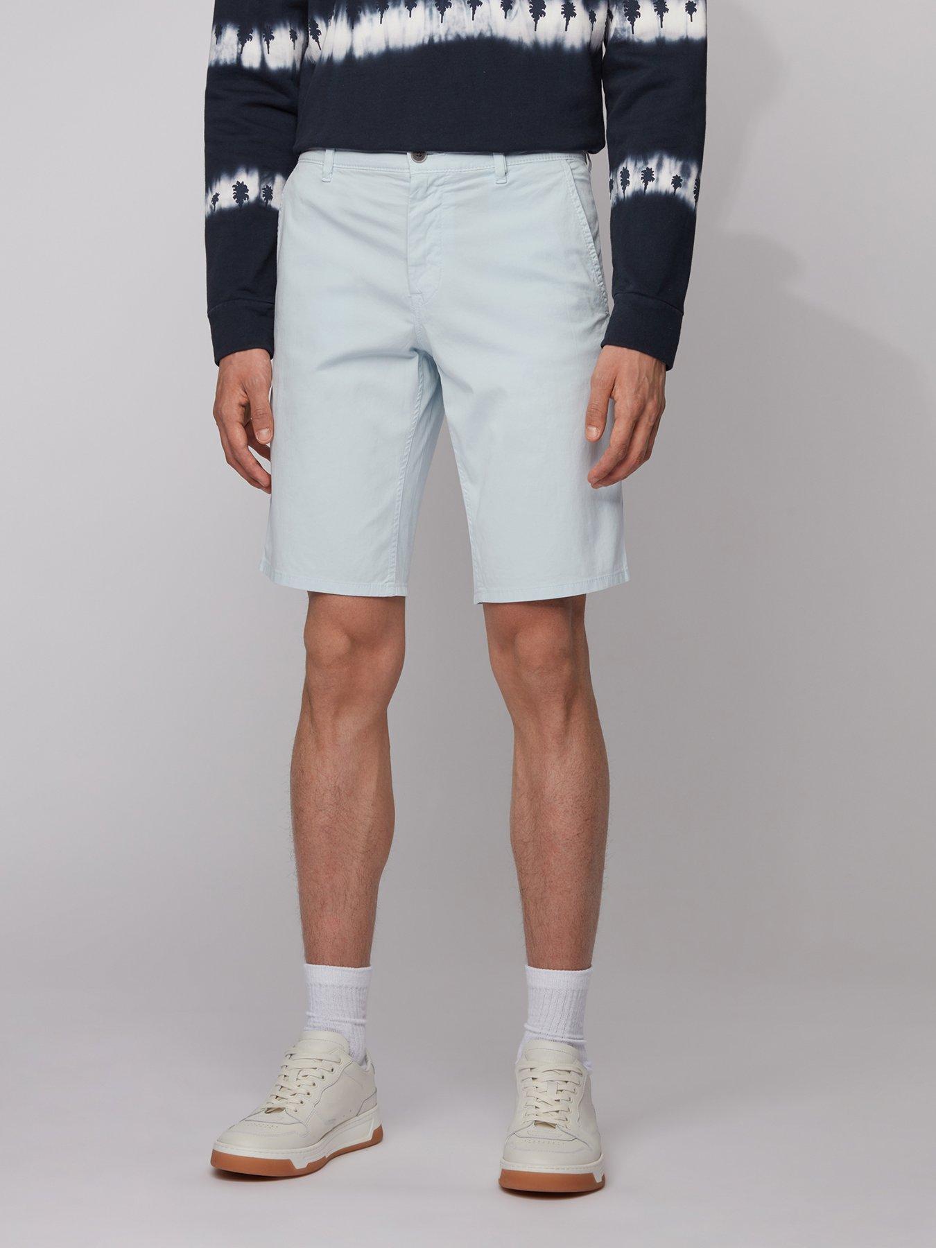 boss schino slim fit chino shorts