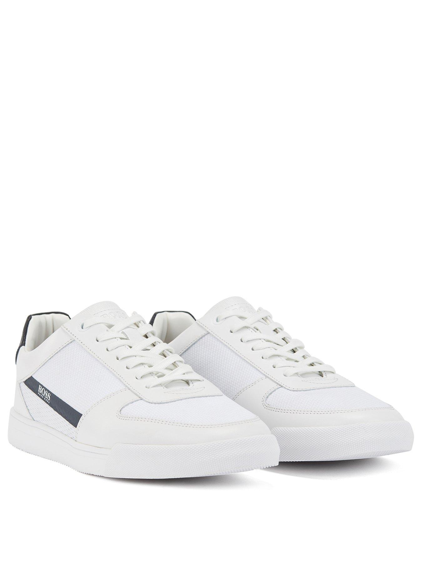boss white trainers uk