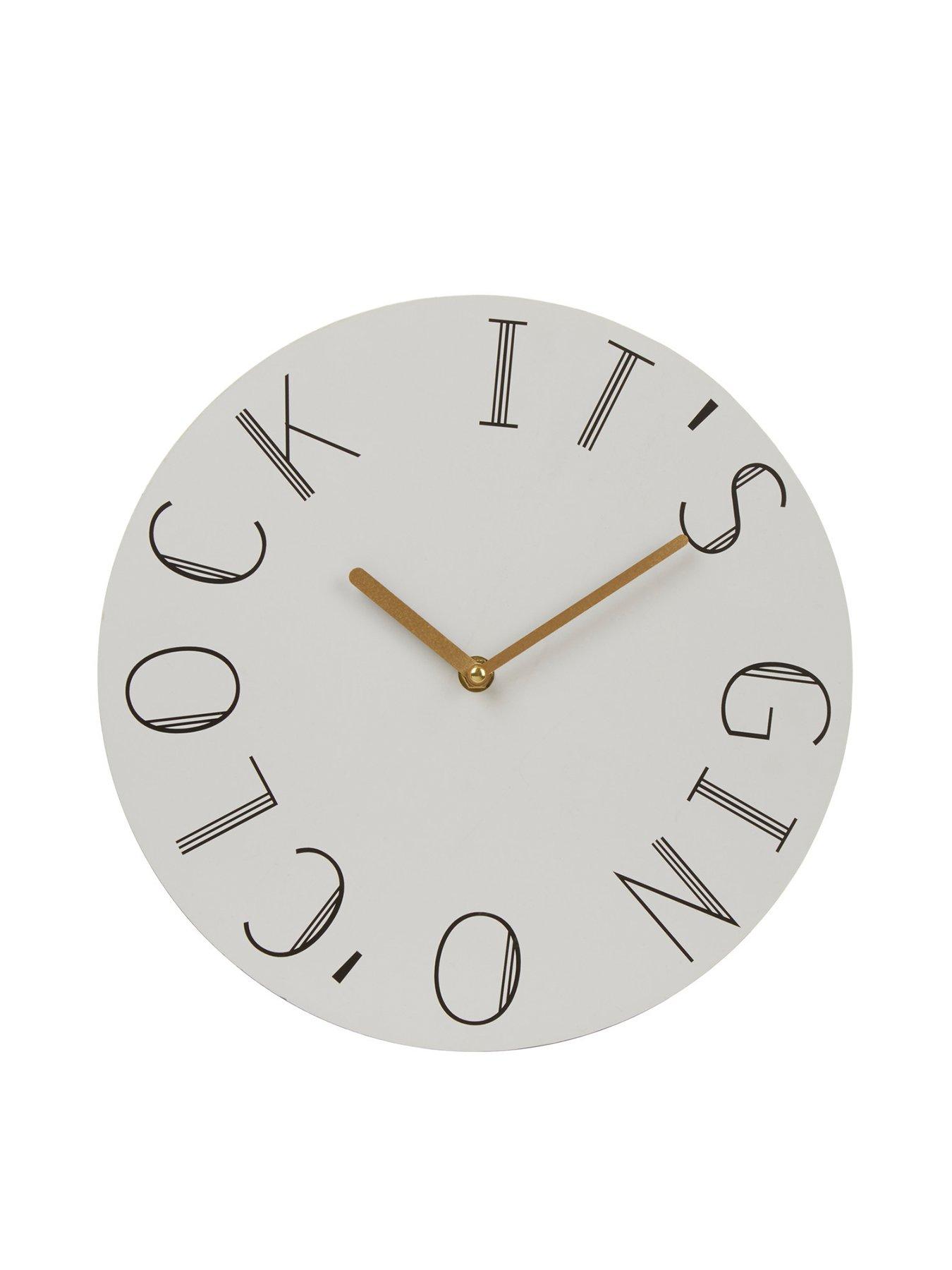 Mimo Gin Clock - White