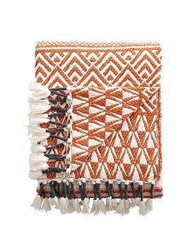 Product photograph of Cascade Home Aztec Throw from very.co.uk