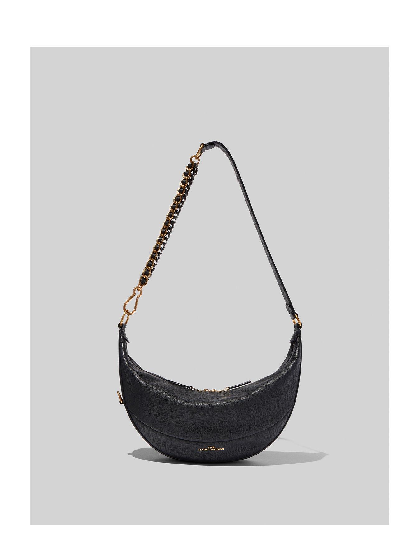 black and gray purse