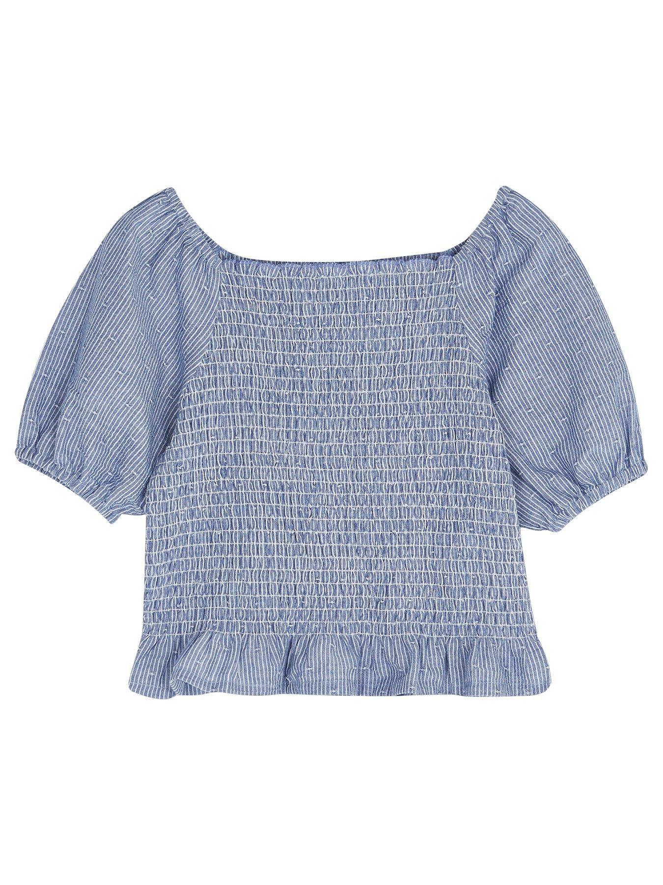 Mintie By Mint Velvet Girls Chambray Stripe Top review