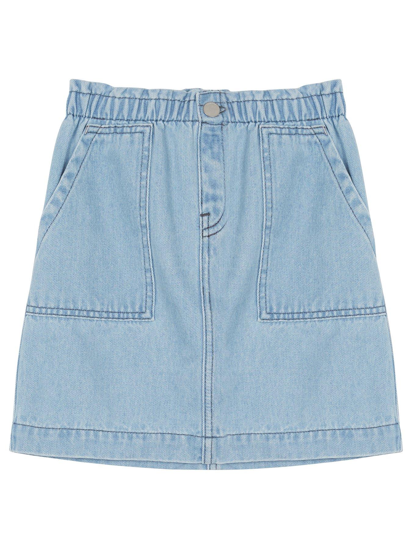 Mintie By Mint Velvet Girls Paperbag Denim Skirt review