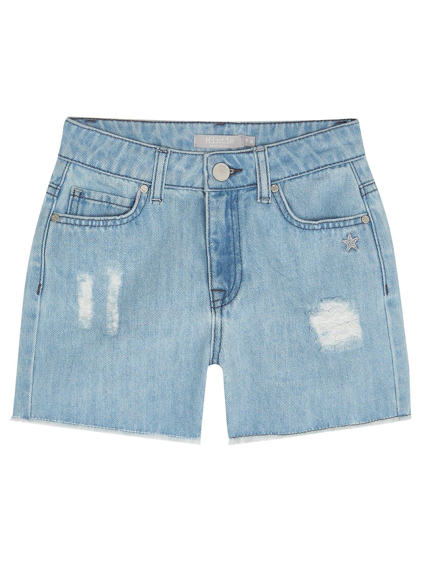 Mintie By Mint Velvet Girls Distressed Denim Shorts review