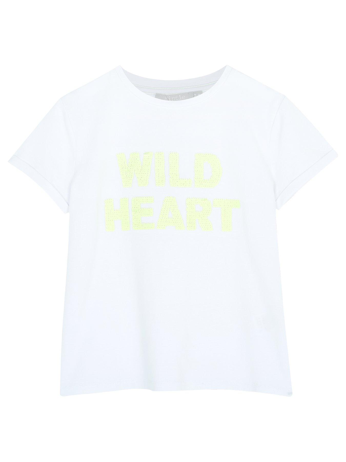 Mintie By Mint Velvet Girls Wild Heart Sequin T-Shirt review