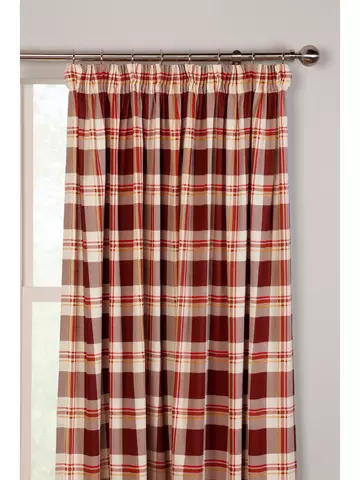 Latest Offers Curtains Blinds, Red Checked Curtains 90×90