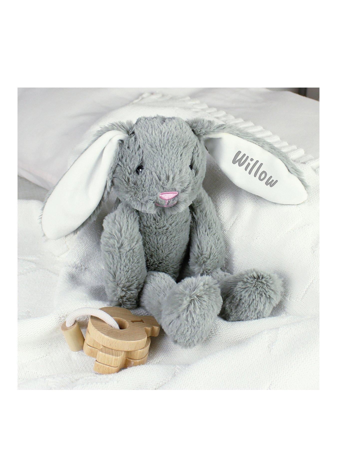 Image of The Personalised Memento Company Personalised Plush Bunny
