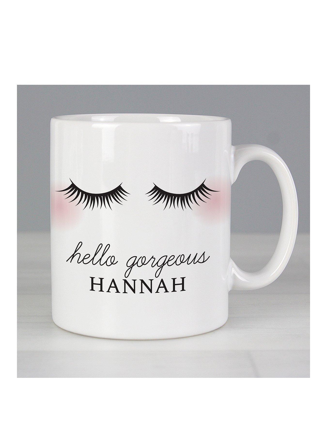 Personalised Eyelashes Mug review