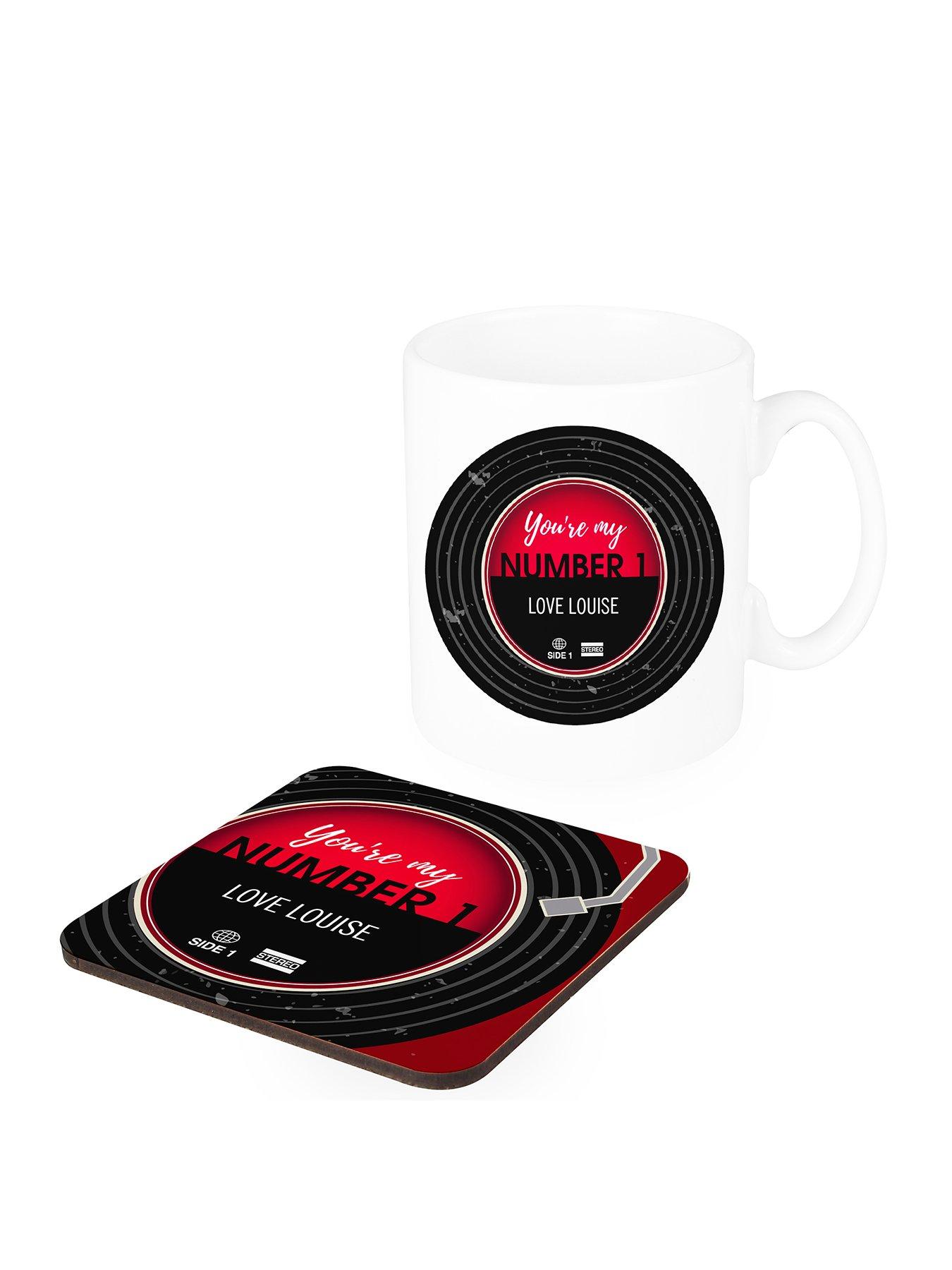 Personalised Record Mug And Coaster Set review