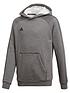 adidas-youth-core-18-sweat-hooded-tracksuit-top-greyfront