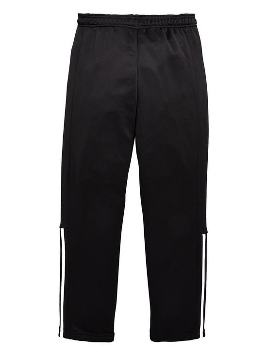 adidas Youth Regista Tracksuit Bottoms - Black | very.co.uk