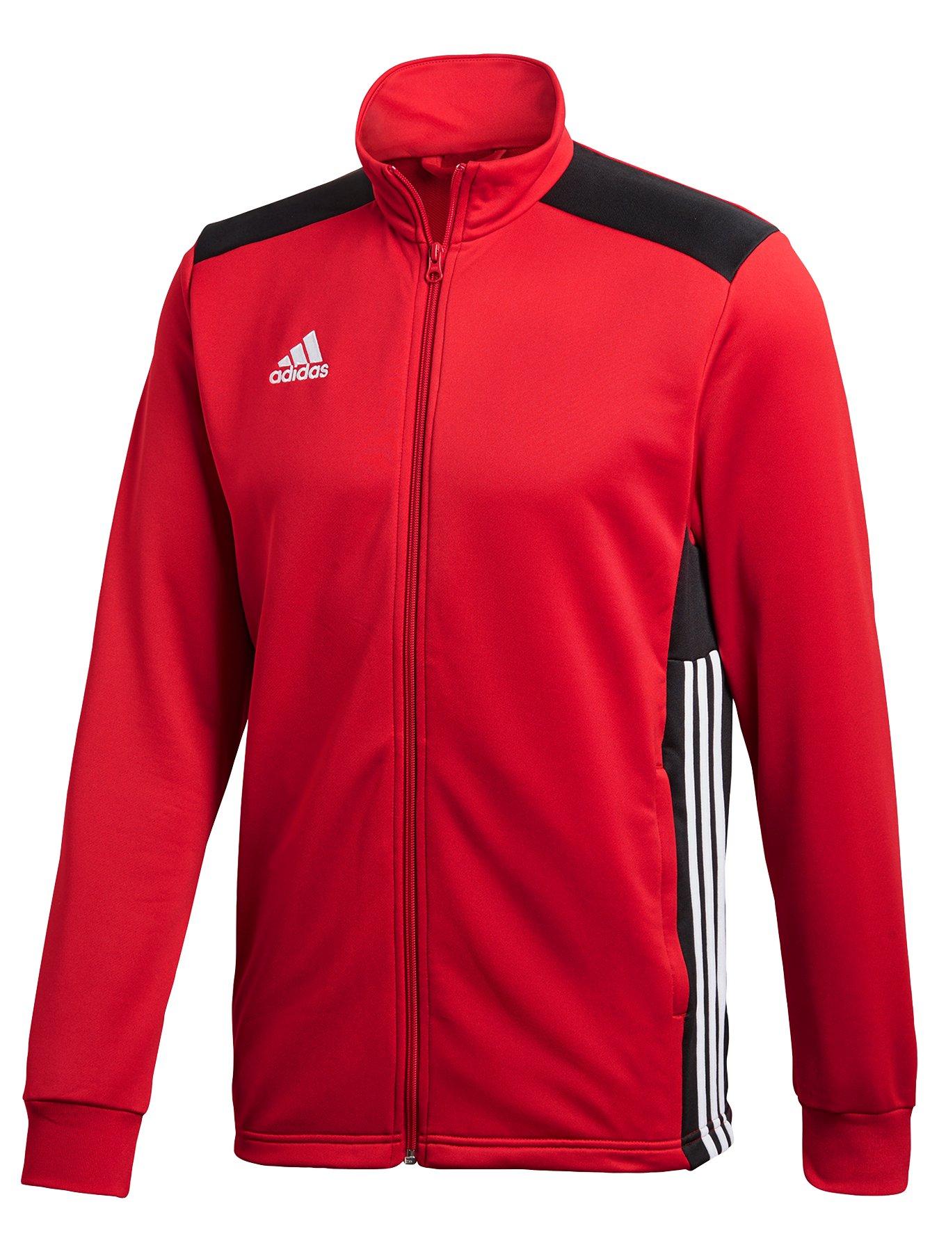 red adidas tracksuit mens