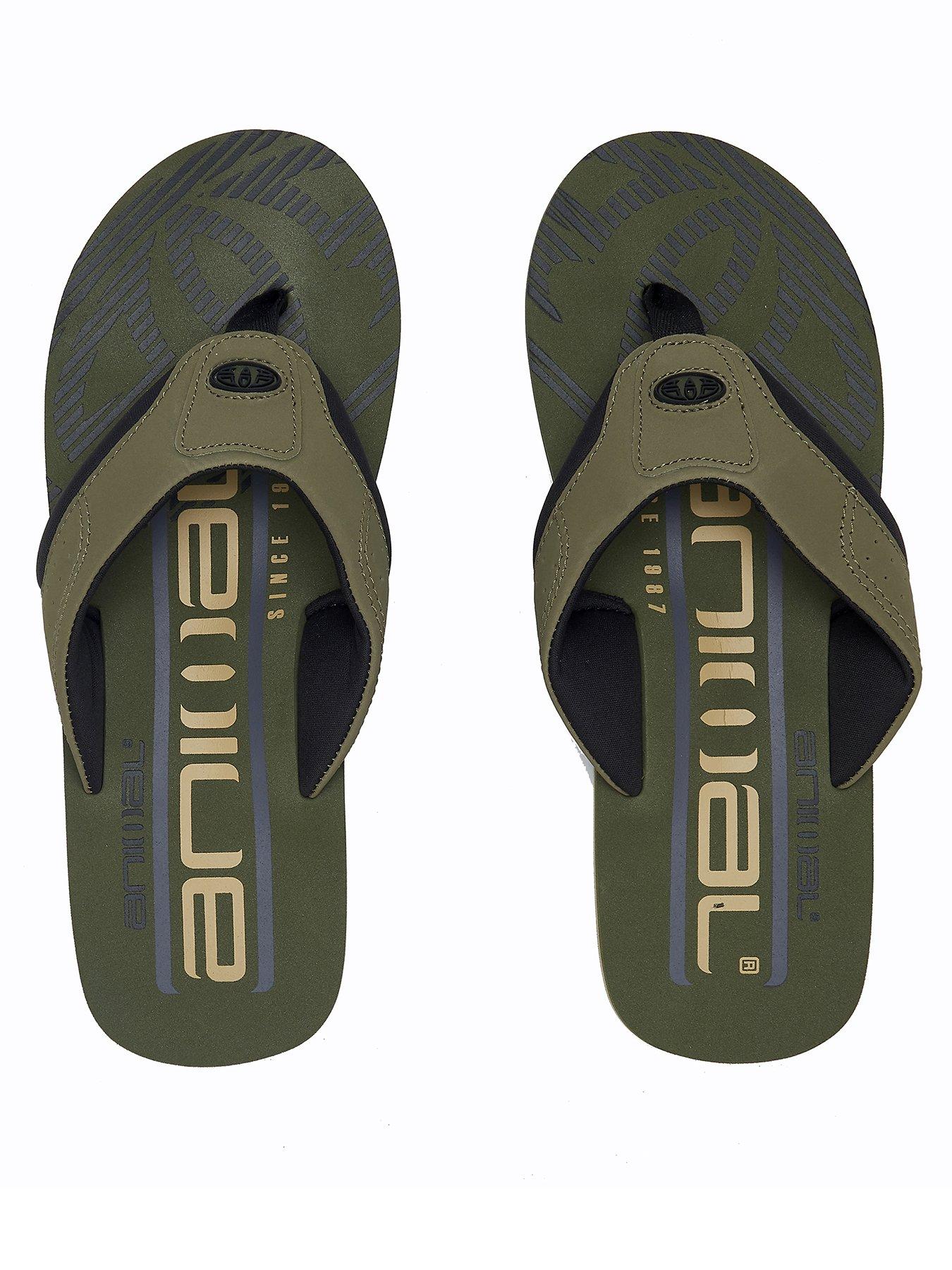 animal flip flops