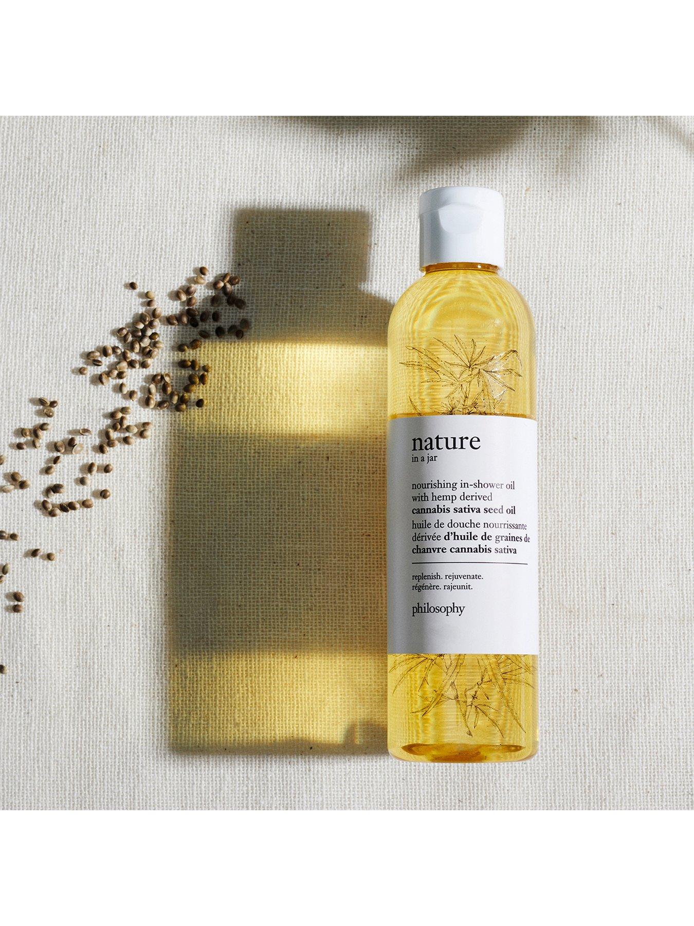 Philosophy Nature In A Jar Cannabis Sativa In Shower Oil 240ml Very.co.uk