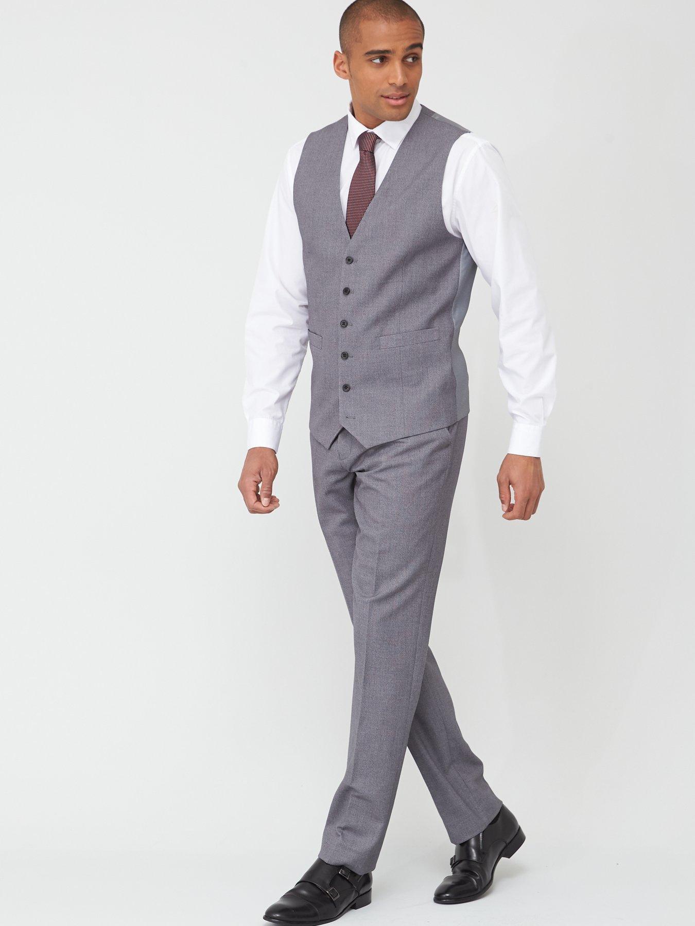 Skopes Harcourt Tailored Trousers - Silver