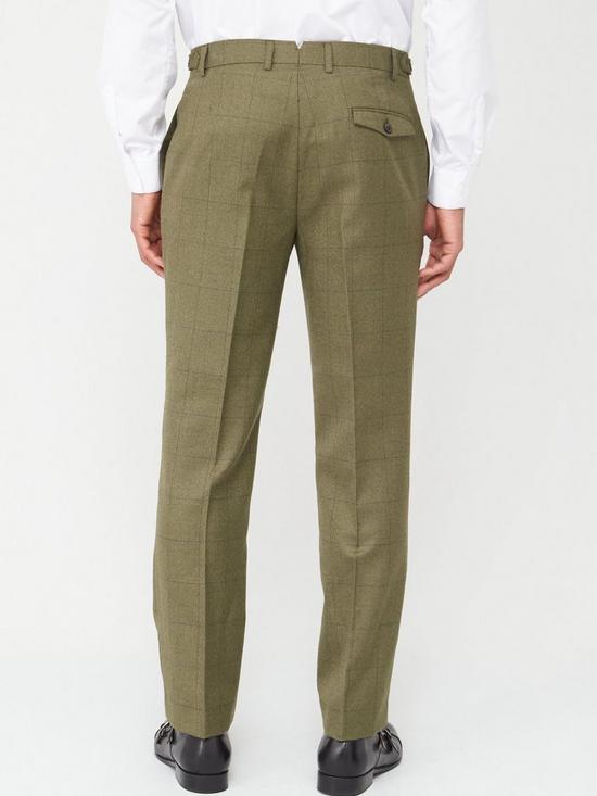stillFront image of skopes-tailored-moonen-trousers-olive-check