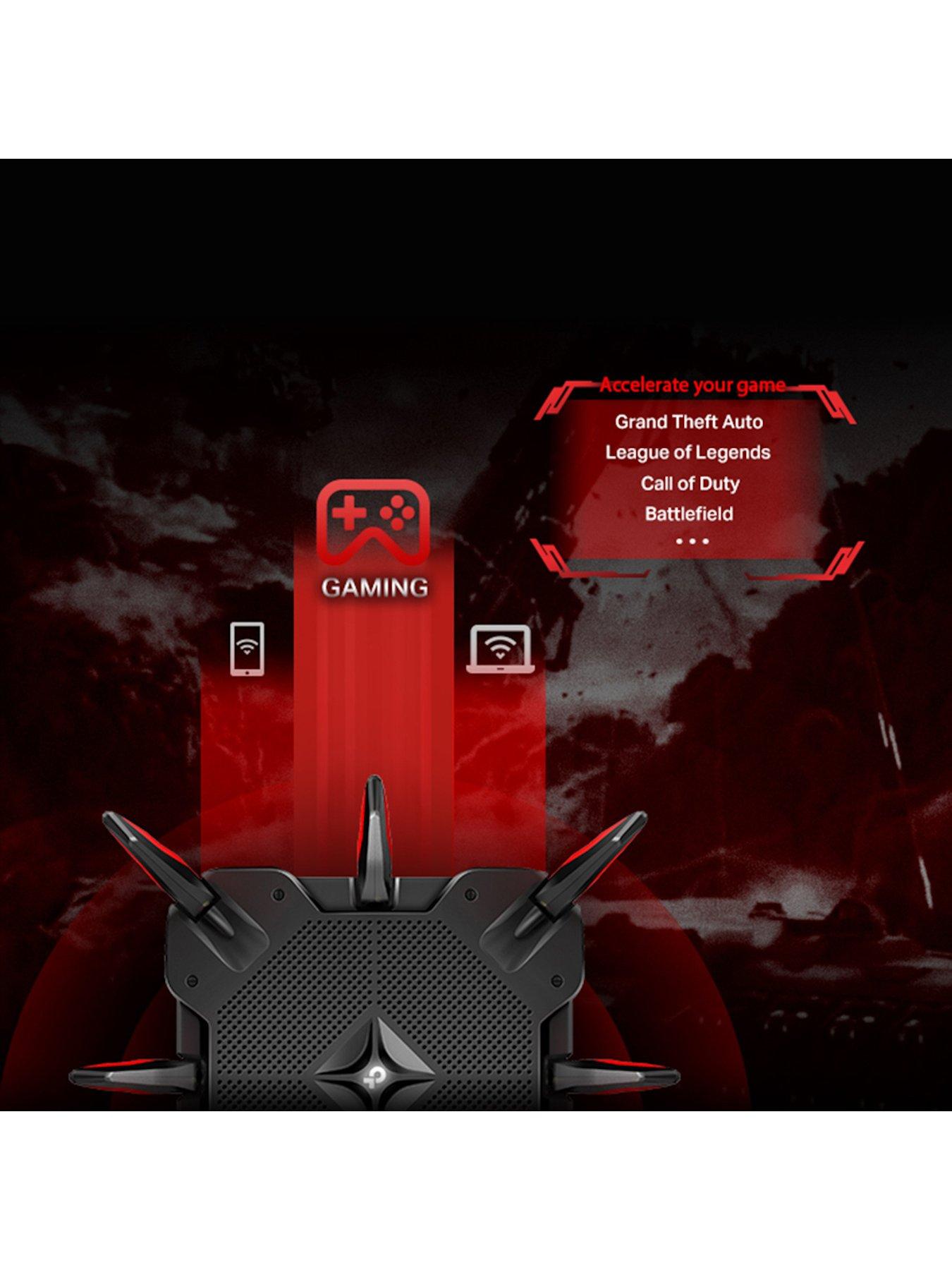 Image 5 of 8 of TP Link Archer AX11000 Wi-Fi 6 Router, Tri-Band, Ultra-Fast For Extreme Gaming