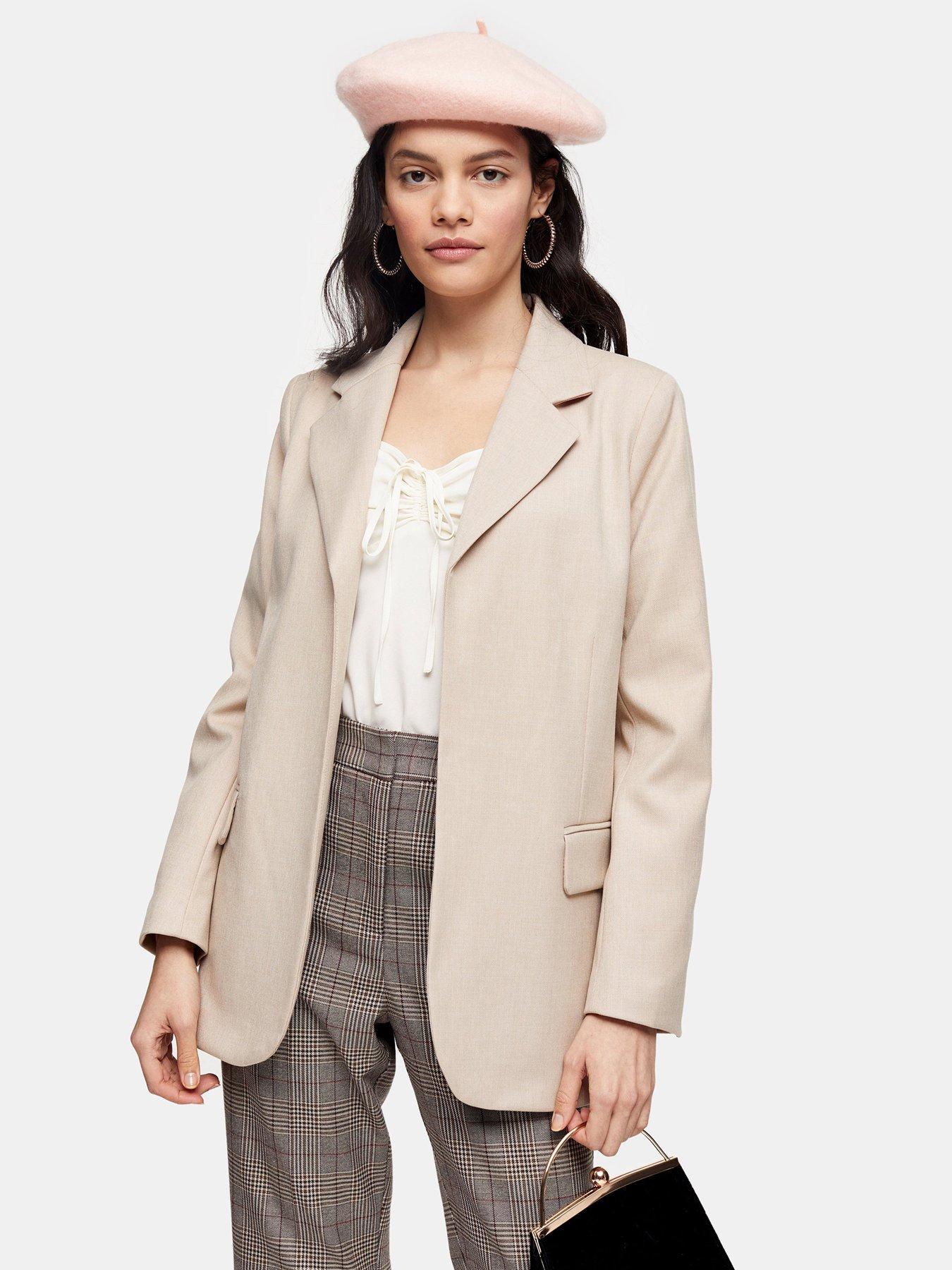 Women's Coats, Jackets & Waistcoats Blazer Soft Single Breasted