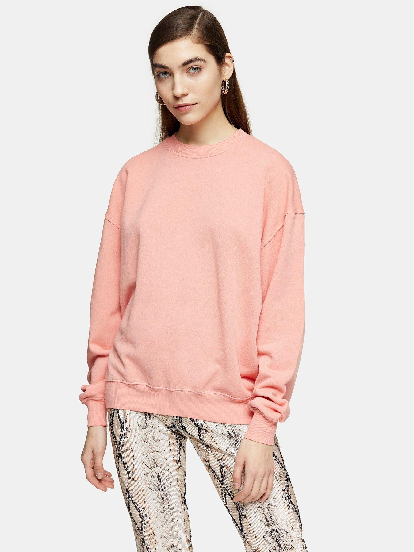 dusky pink sweatshirt