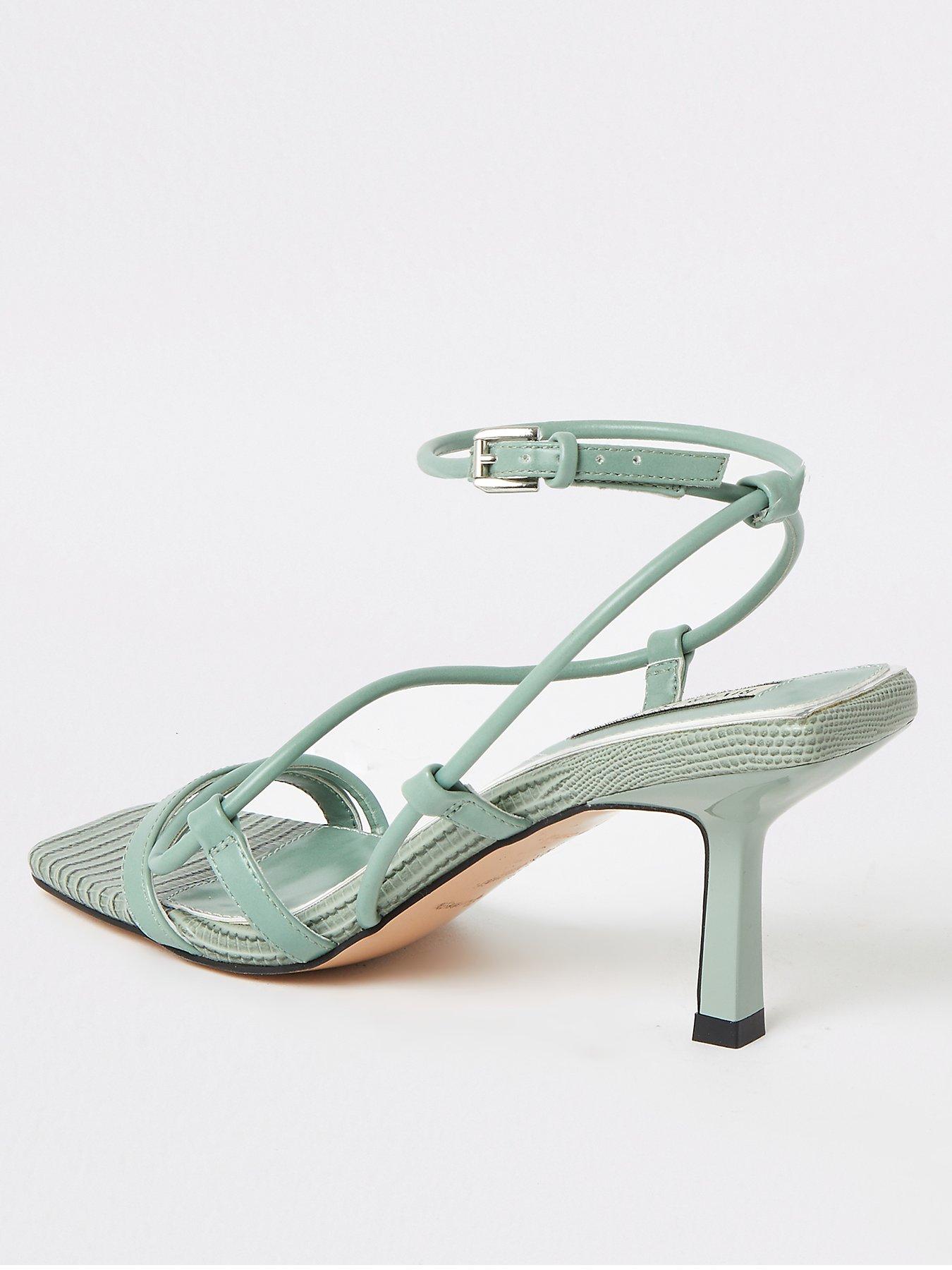 sage green flip flops