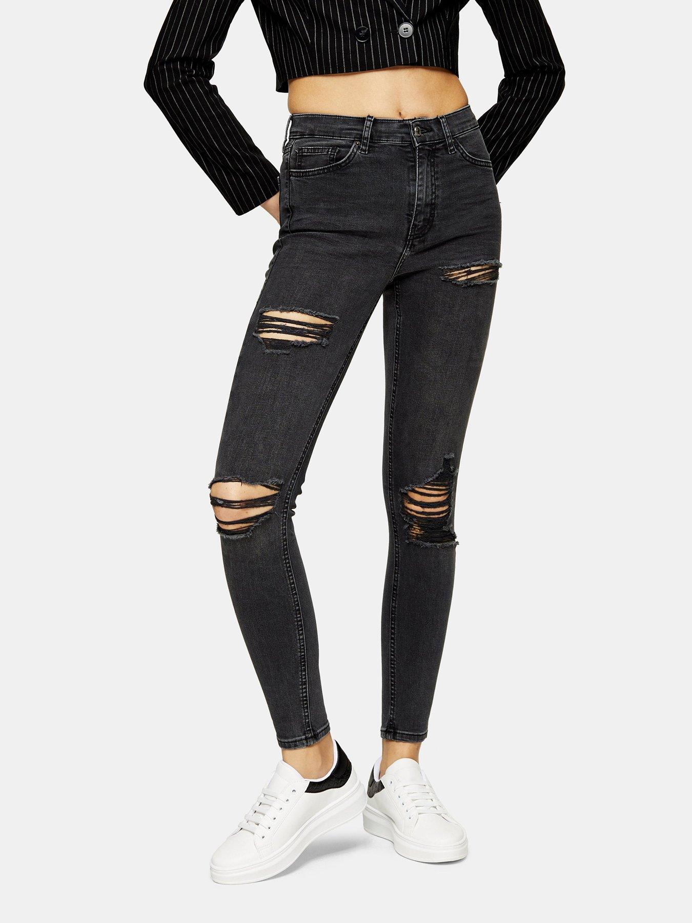 topshop super ripped jeans