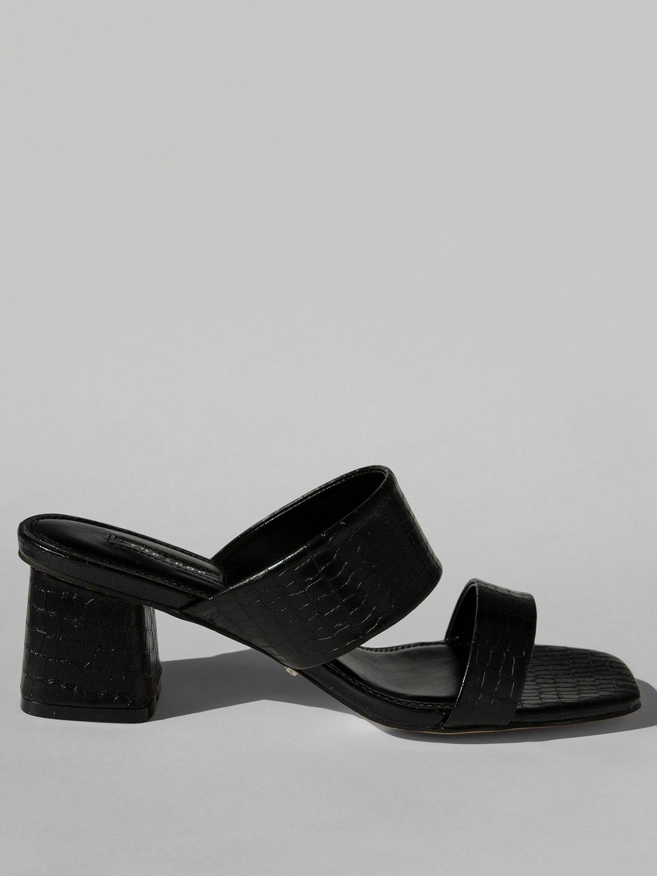 block heel mules uk