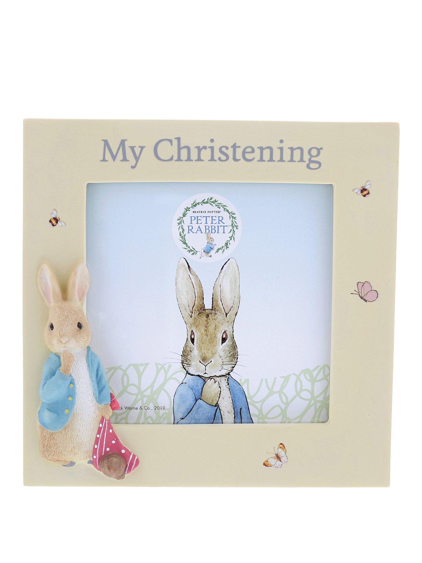 Peter Rabbit Christening Photo Frame review