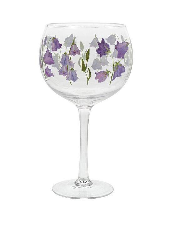 front image of bluebell-gin-glass
