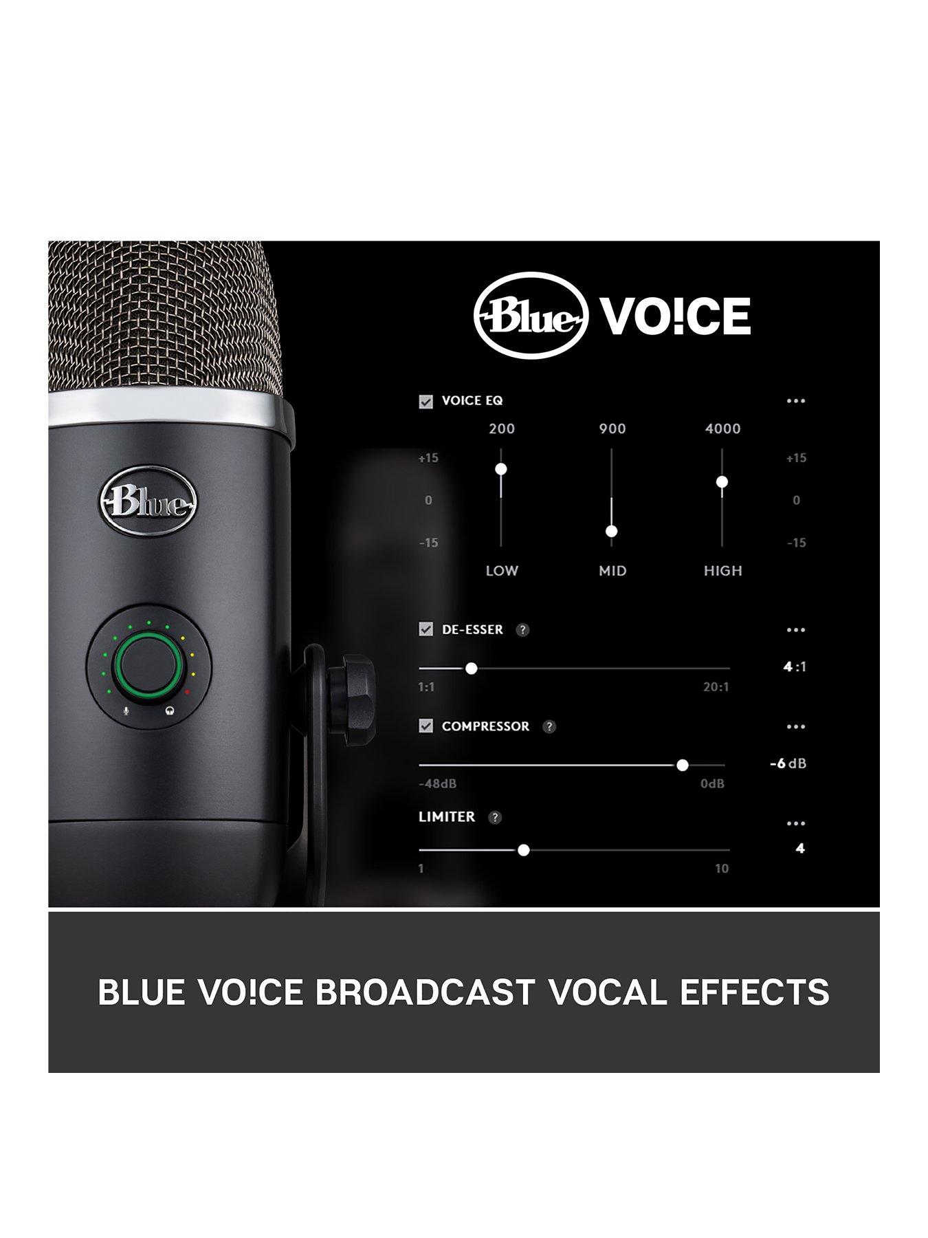 Blue Yeti X USB microphone -Blackout EMEA
