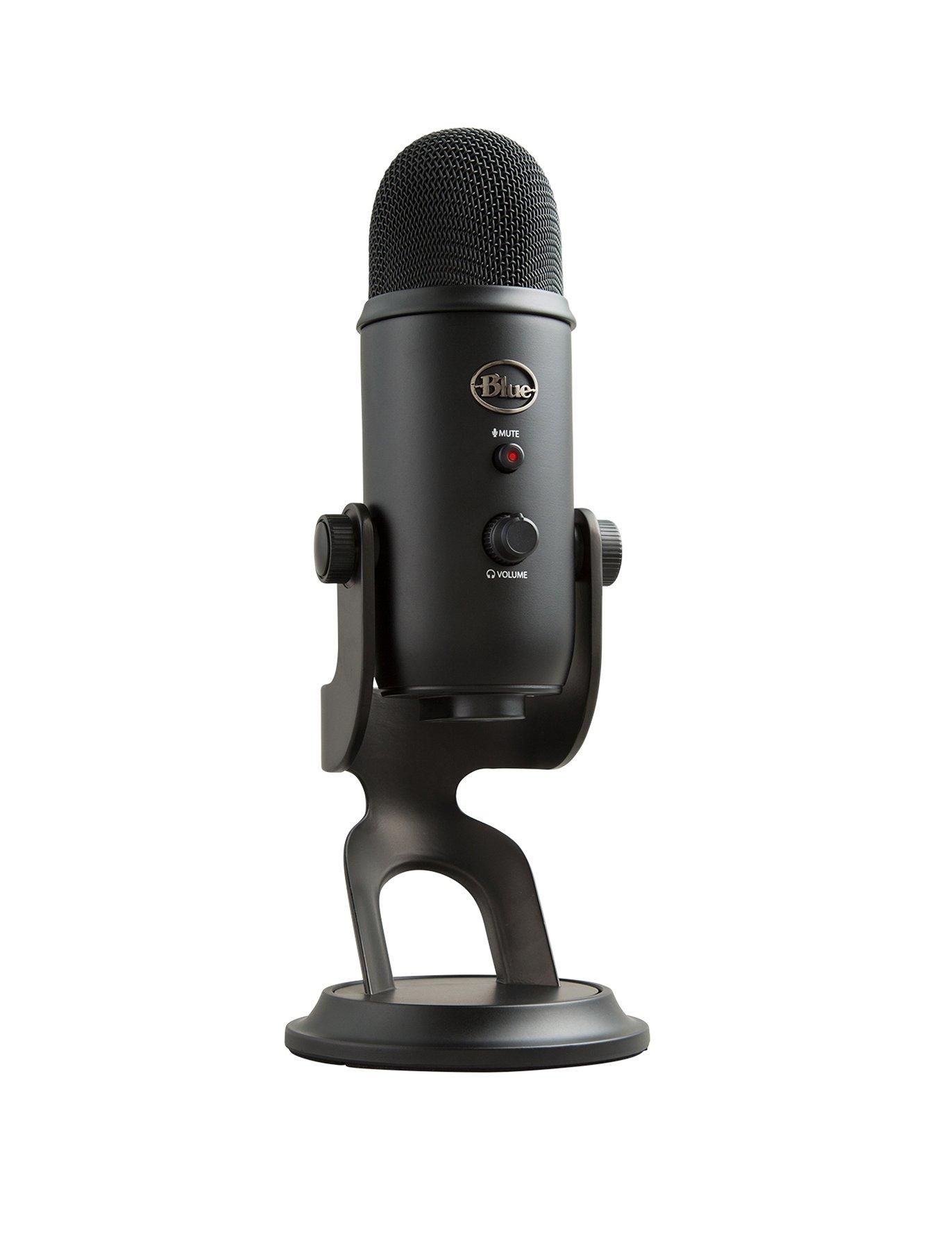 Yeti USB Microphone Blackout Edition