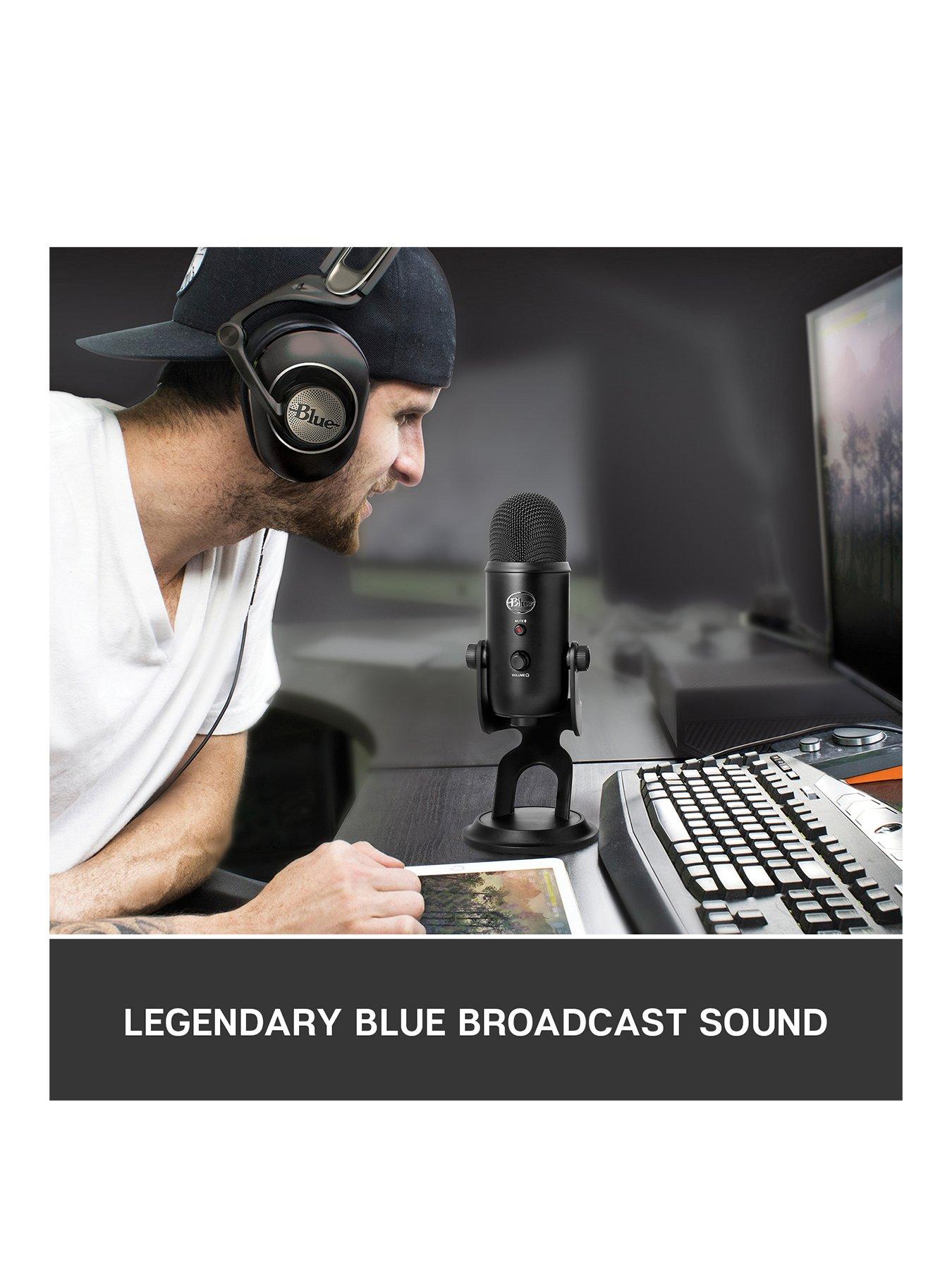 Blue Yeti USB Microphone - Blackout Edition