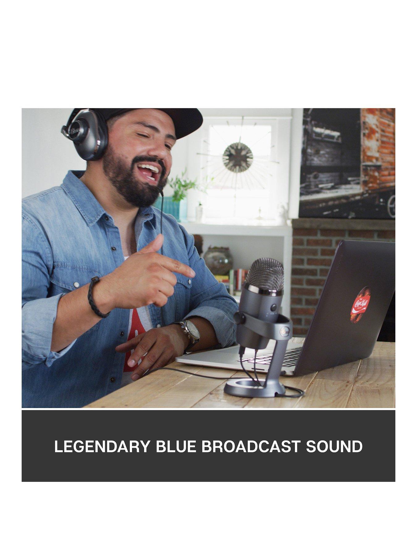 Image 2 of 8 of Blue Yeti Nano USB Microphone - Shadow Gray