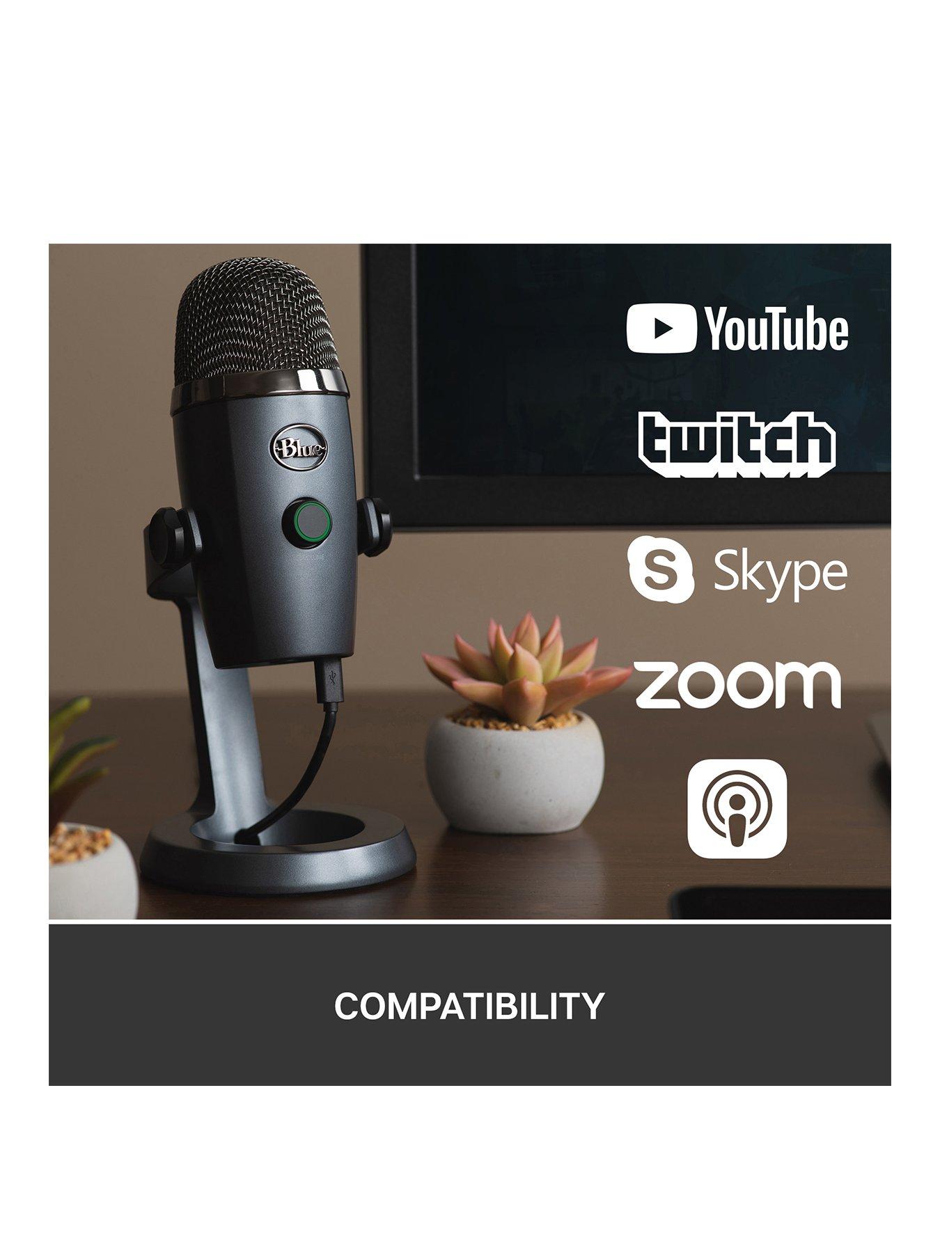 Image 3 of 8 of Blue Yeti Nano USB Microphone - Shadow Gray