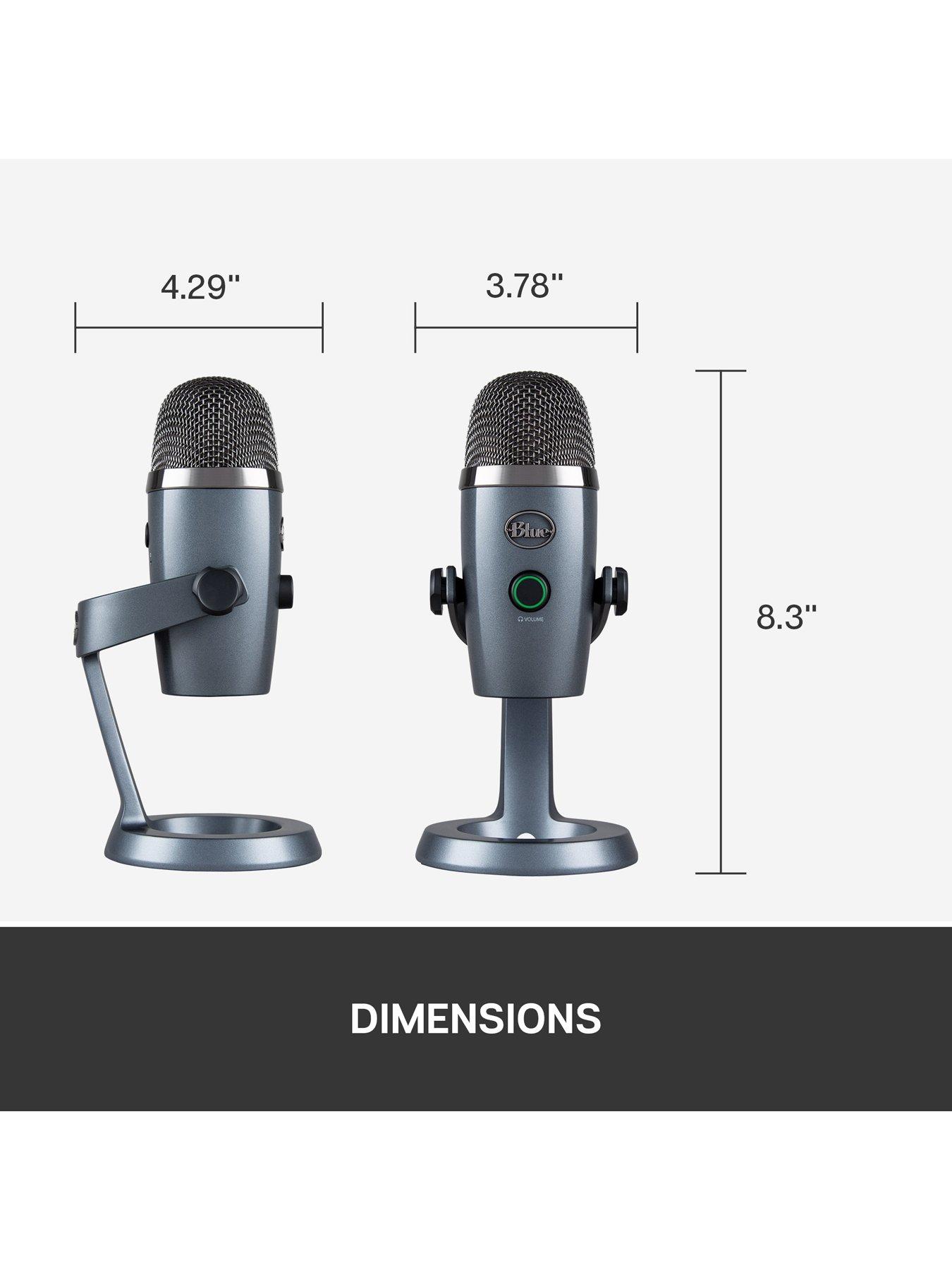 Image 7 of 8 of Blue Yeti Nano USB Microphone - Shadow Gray