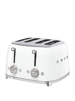 Smeg 50S 4 Slice Toaster - White