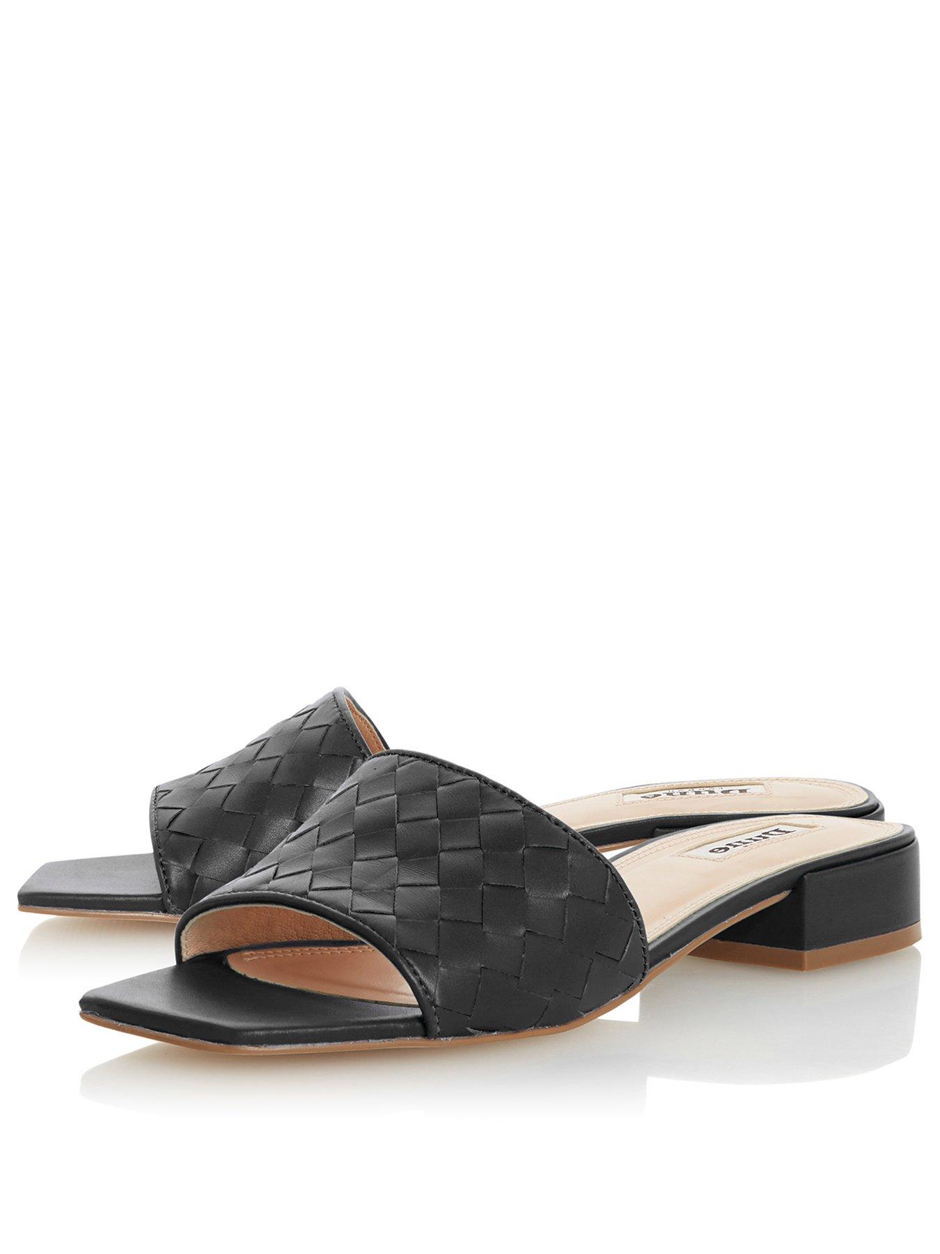 flat mule sandals