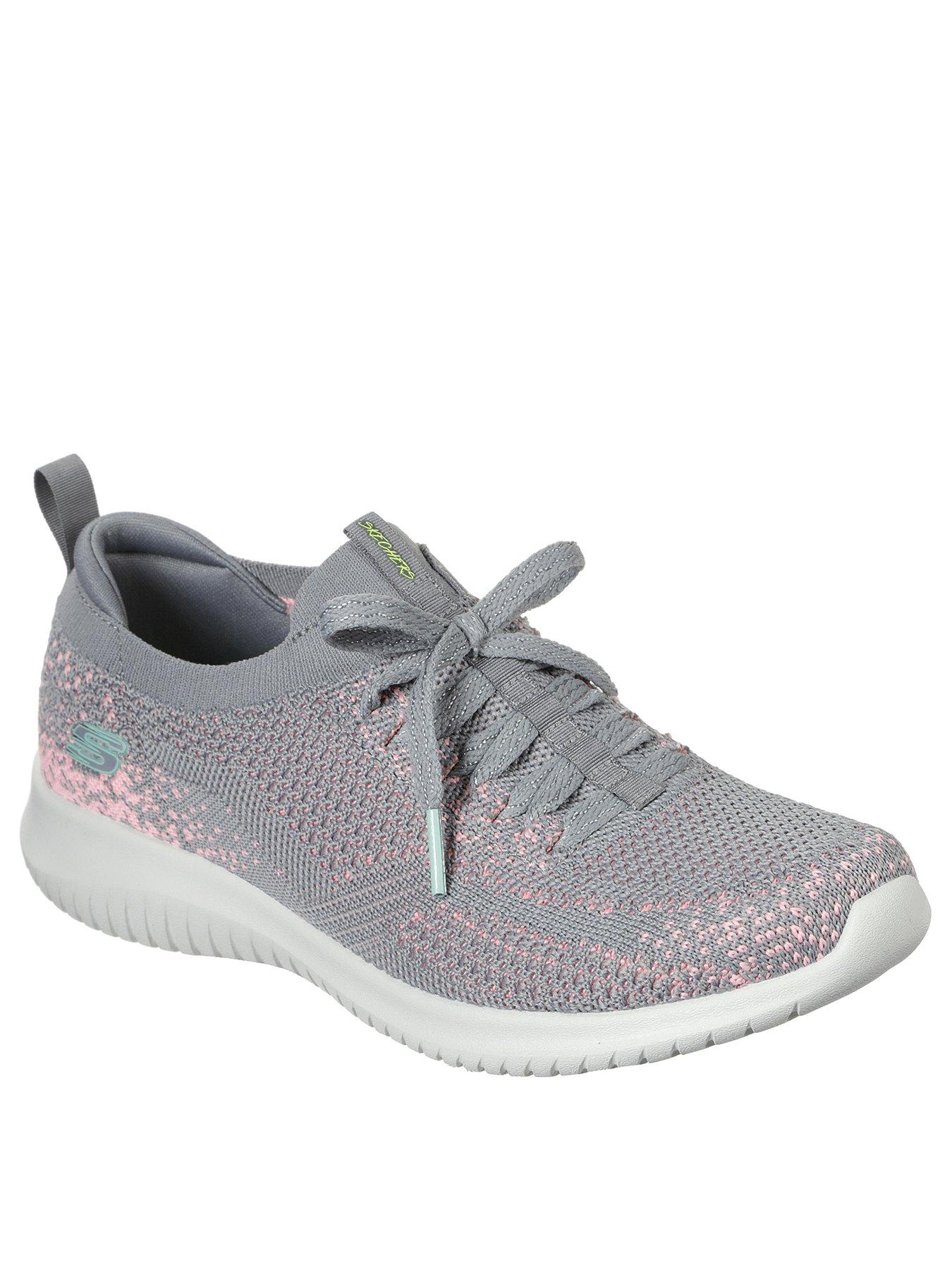 skechers knit trainers