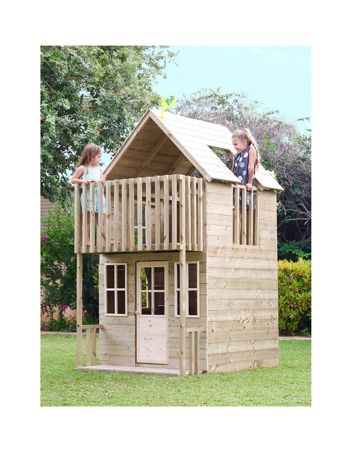 TP Loft Wooden Playhouse
