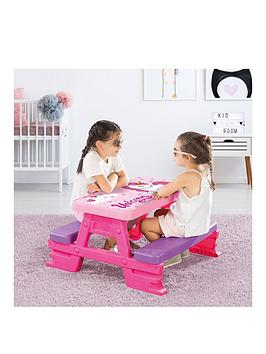 Product photograph of Dolu Picnic Table - Pink from very.co.uk
