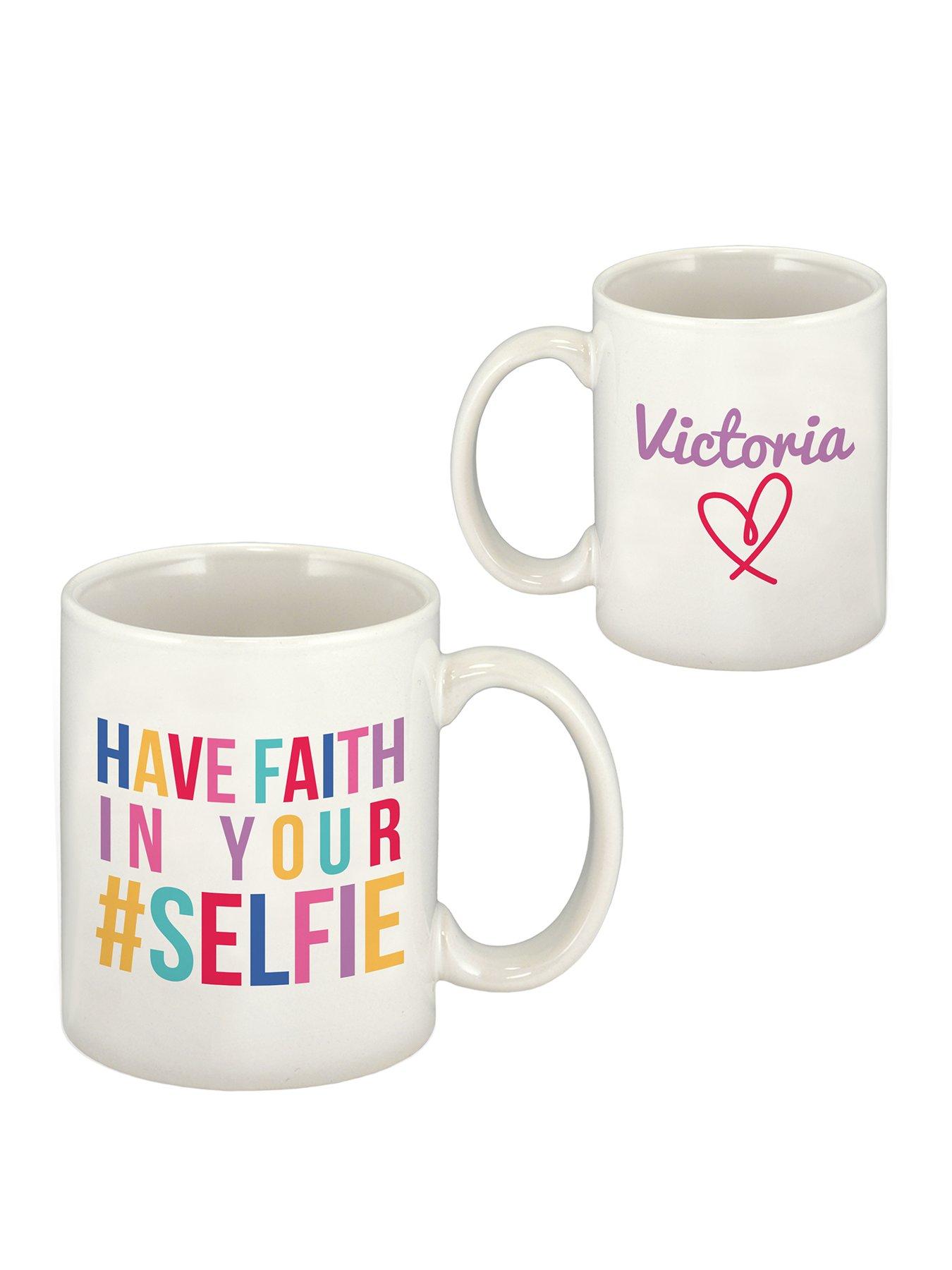 Personalised Have Faith In Your Selfie Mug review