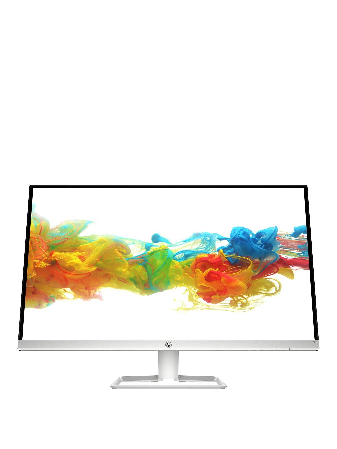 HP 32f, Full HD Monitor, 31.5, Silver/Black