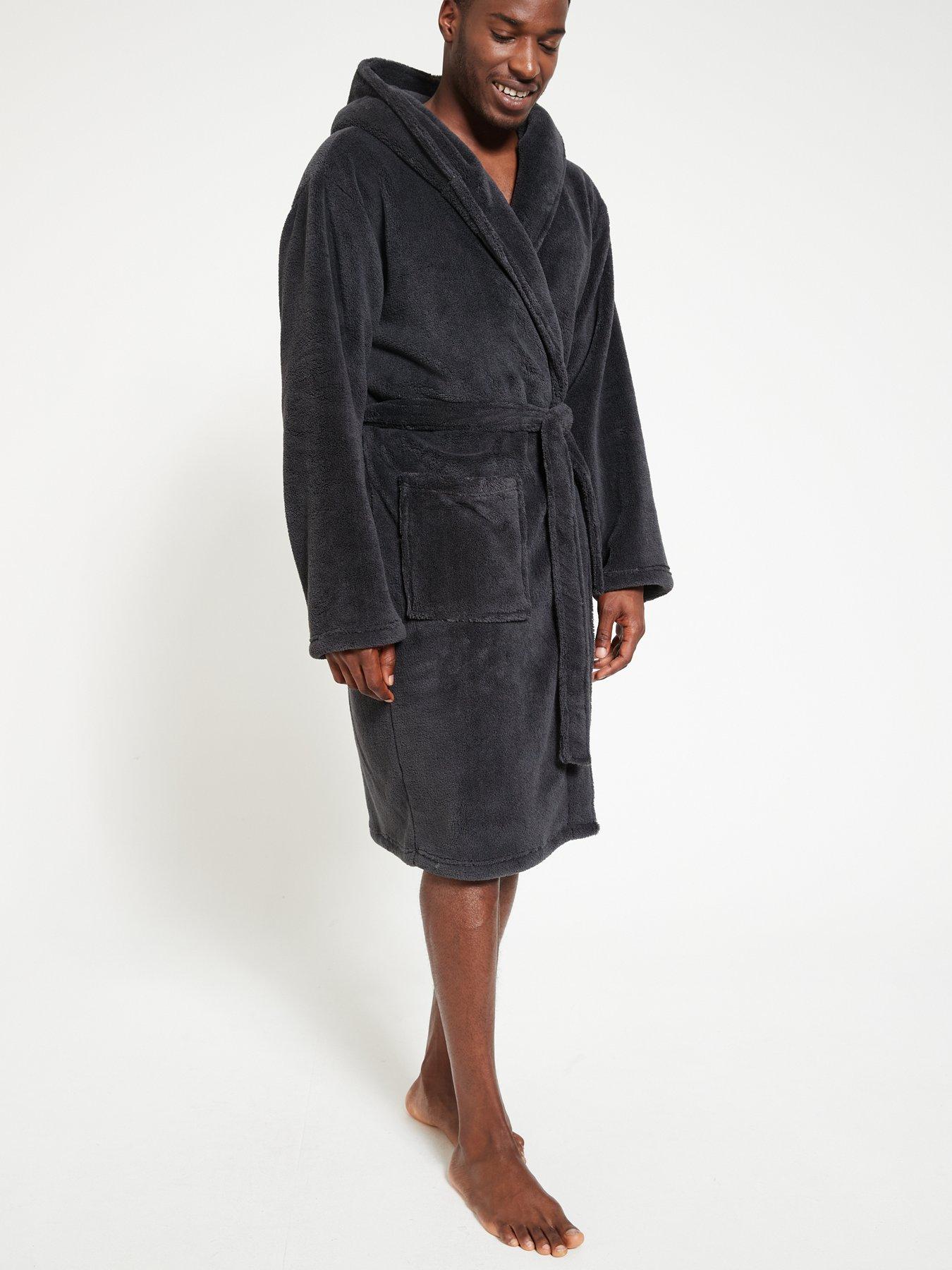 Men's Hooded Dressing Gown