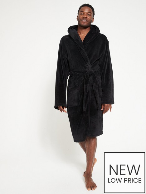 very-man-supersoft-dressing-gown-with-hood-black