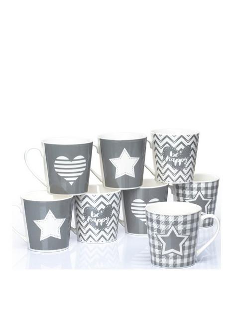 waterside-set-of-8-grey-star-and-heart-mugs