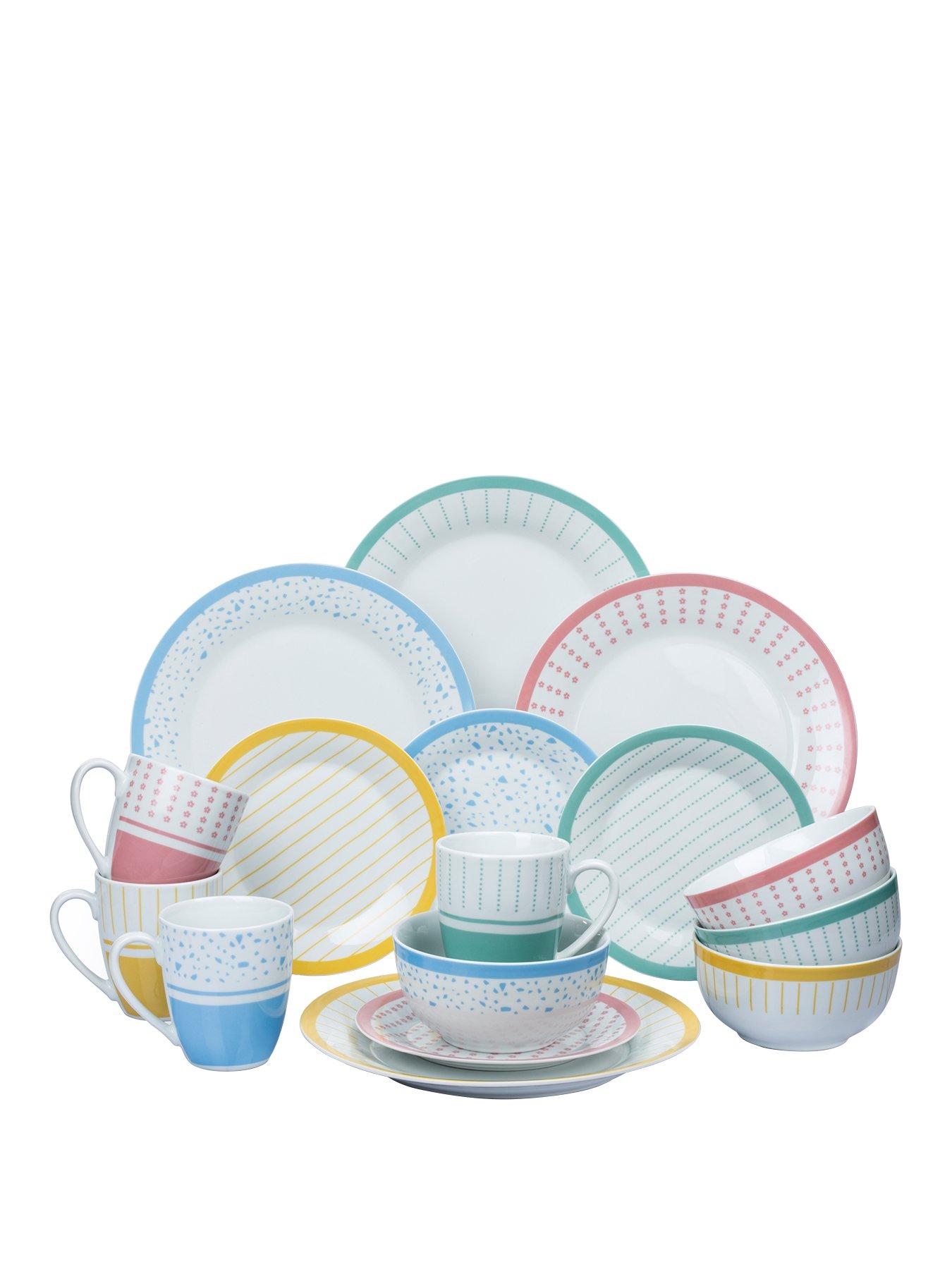 Waterside Sorbet Mix And Match 16-Piece Dinner Set review