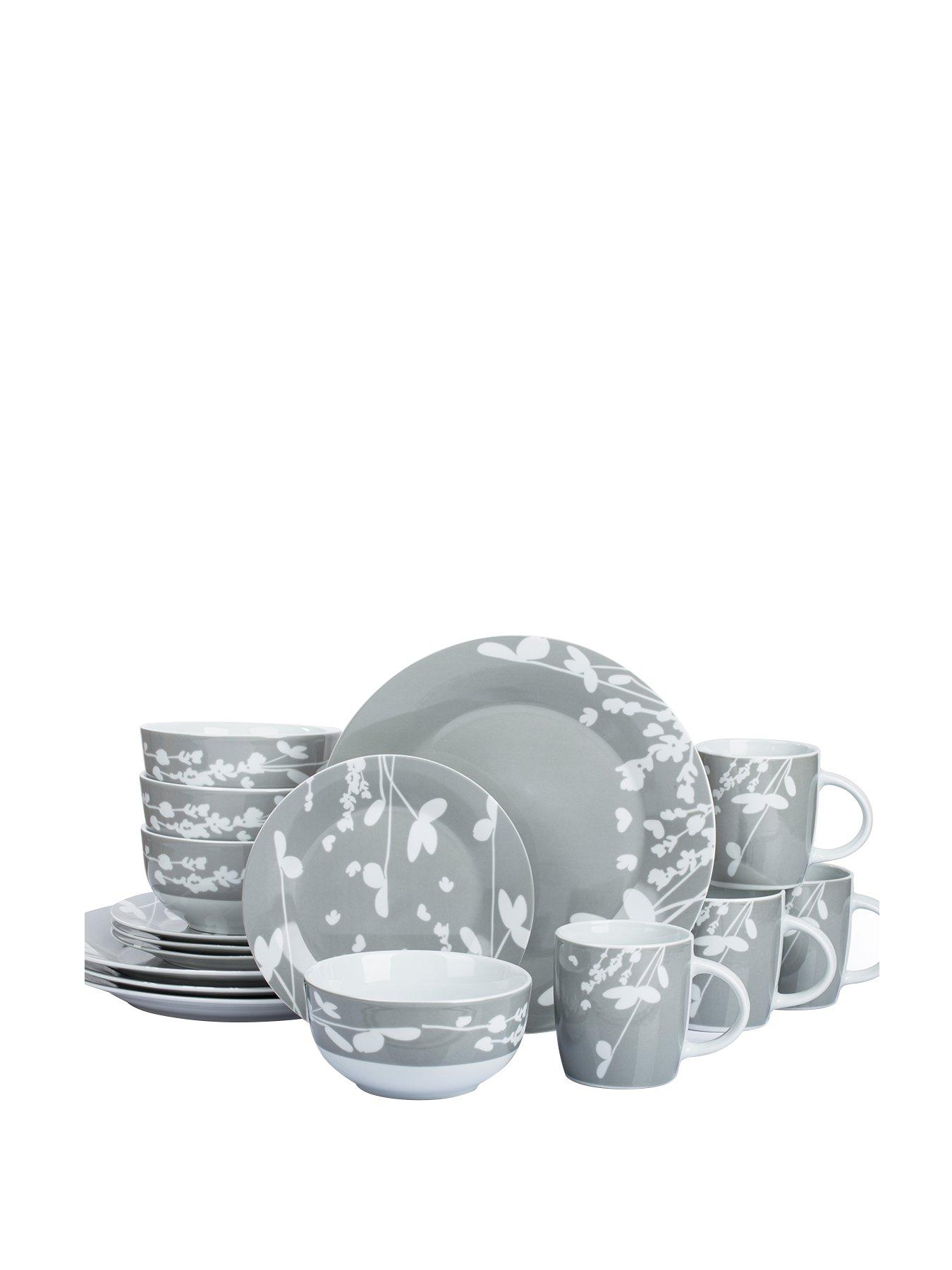 Image 1 of 2 of WATERSIDE Botanicals 16-piece Dinner Set