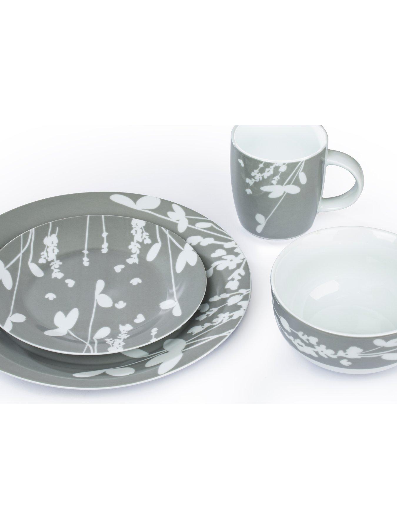 Image 2 of 2 of WATERSIDE Botanicals 16-piece Dinner Set