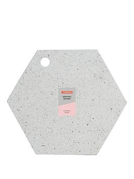 typhoon-terrazzo-hexagonal-chopping-board